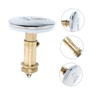 UKCOCO 1Pc Sink Stopper Bath Drain Stopper Lavatory Vanity Stopper Bath tub Anti- Explosion Strainer Sink Drain Drain Seal Cover tub Stopper mop Pool Sealing Cap