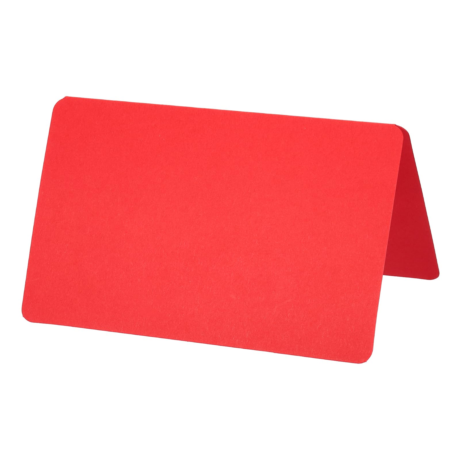 YOKIVE Place Cards for Table Setting, 50Pcs Name Cards Wedding Place Cards Table Place Cards Blank Card for Wedding Reception Dinner Party, Red