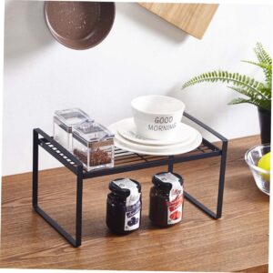 OFFSCH Storage Shelf Pot Storage Rrack Storage Rack Storage Shelves Layered Shelf Multi-Layer Bowl of Pot