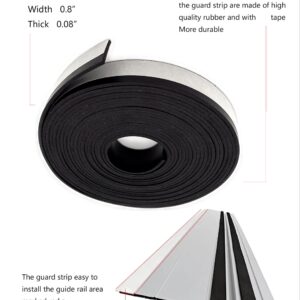 196 inch (5 M) Splinter Guard Strip Compatible with Makita Festool Dewalt Guide Rail Strip and Most Brand Guide Rails,Makita Guide Rail Accessories,194419-4