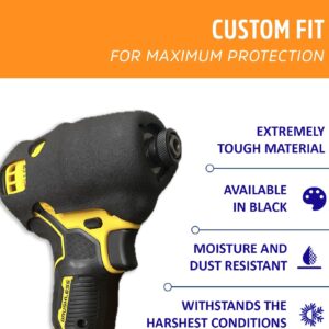 Protoco JB-95 Protective Cover Compatible with the Dewalt DCF809, DCF887, DCF890, 886, ¼” Hex Driver, Tool Cover