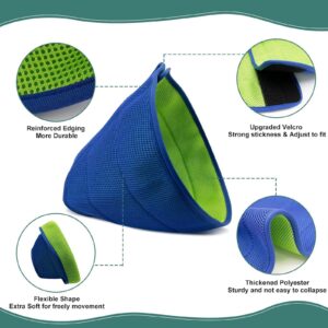 Dog Cone,Soft Dog Cone After Surgery,Adjustable Breathable Dog Cone Collar,Soft Dog Cones for Large Medium Small Dog,Protect Pets from Licking Wounds,Soft and Comfortable, Reduce Anxiety(L)