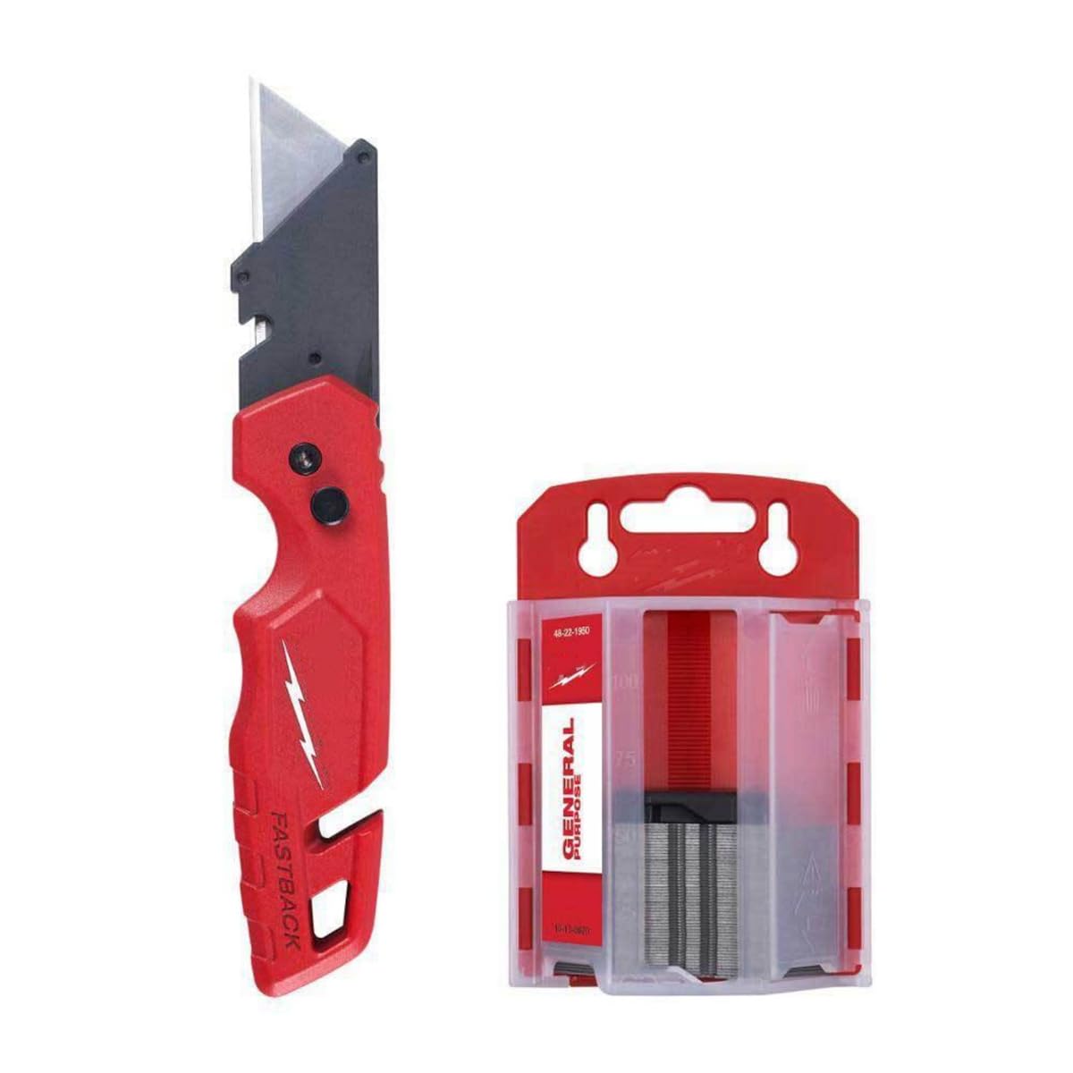 48-22-1504 Fits Milwaukee Tool Fastback Folding Utility Knife With Blade Storage And