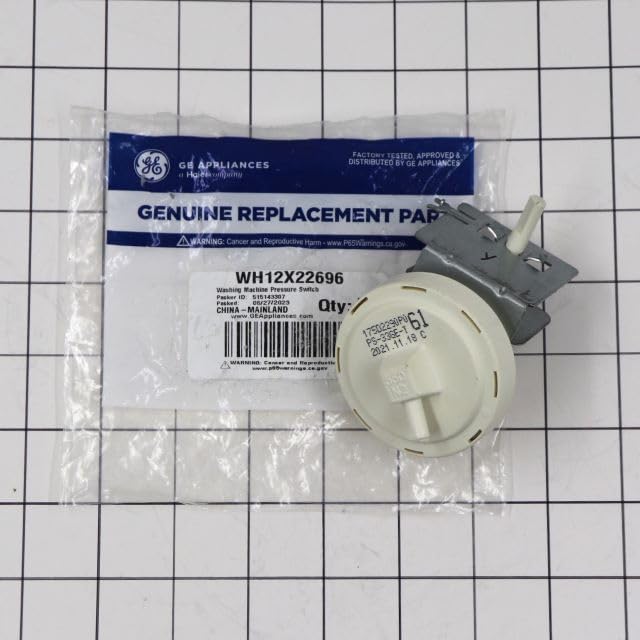 WH12X22696 Washing Machine Pressure Switch