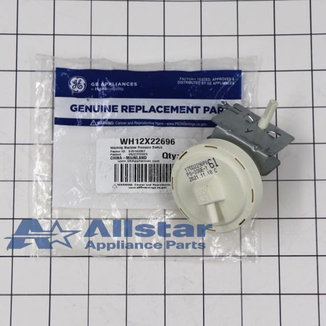 WH12X22696 Washing Machine Pressure Switch