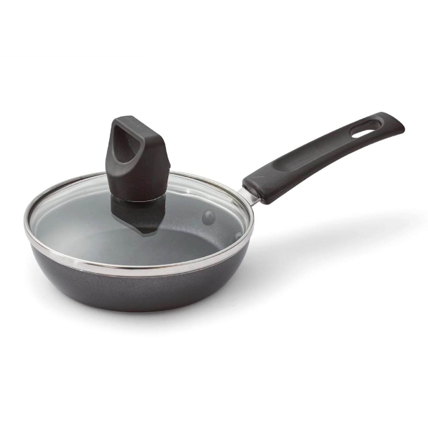 Non-Stick Fry Pan One Egg 4.5 inch - Black