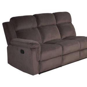 Legend Vansen 111.4''Recliner Storage Upholstery Sofa Couchs Sectional, Brown