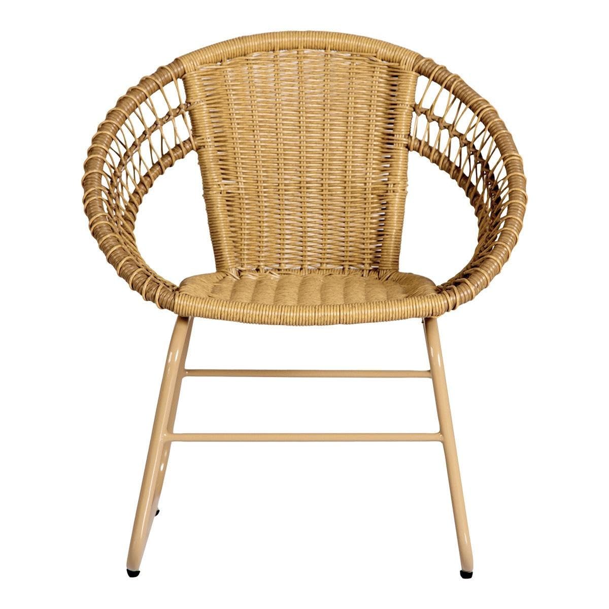 Kaplan Early Learning Kids' Washable Wicker Chair - Set of 2