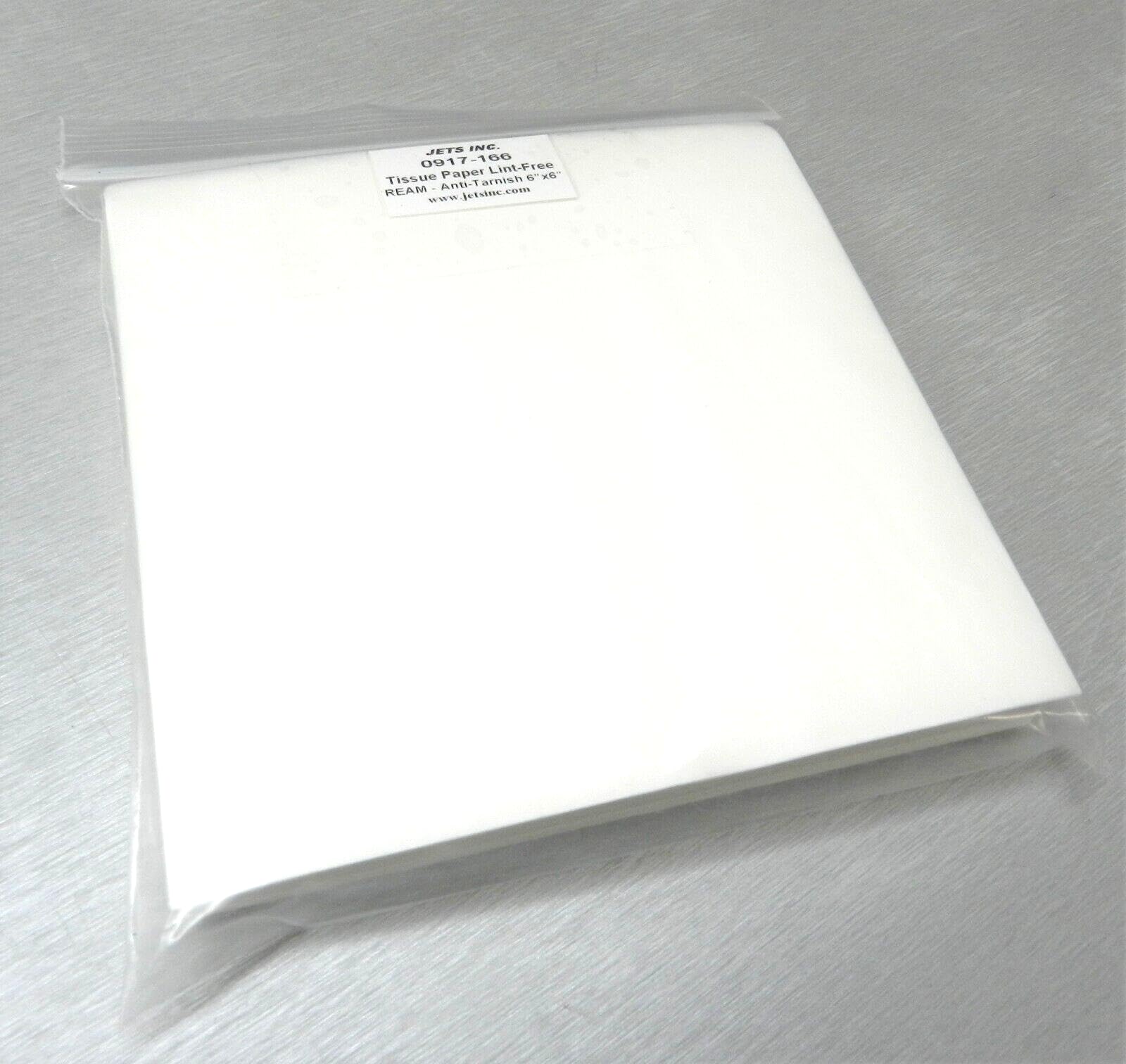 Tissue Paper Anti-Tarnish Jewelry Wrapping Sheets 6"x6" Lint Free Tissue 1 Ream (480 Total Sheets)