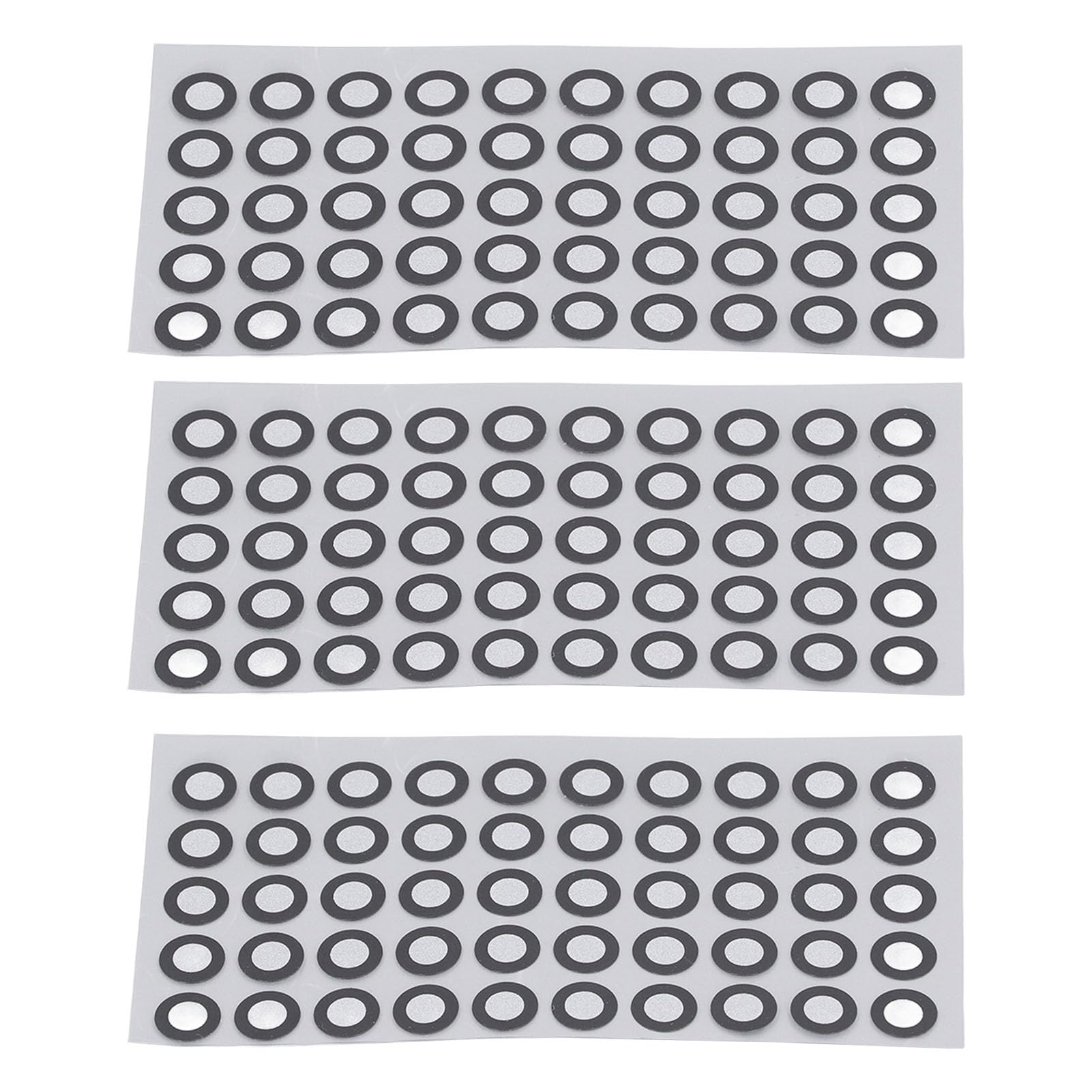 150Pcs 6.0mm 3D Scanning Marker, 3D Tracking Dot Reference Point Markers for 3D Scanning, Positioning Targets with Black, Reflective Glass Microbeads