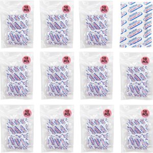 Plateau ELK Oxygen Absorbers for Food Storage 100CC, 110 PCS O2 Absorbers Food Grade for Mylar Bags, Canning, Flour, Wheat, Oats and Freeze Dried Foods - Long Term Storage (11x PCS of 10)