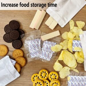 Plateau ELK Oxygen Absorbers for Food Storage 100CC, 110 PCS O2 Absorbers Food Grade for Mylar Bags, Canning, Flour, Wheat, Oats and Freeze Dried Foods - Long Term Storage (11x PCS of 10)