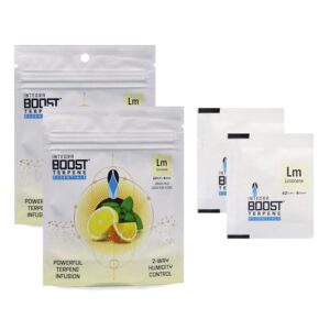 integra boost - limonene infuser humidity packet - terpene essentials two-way humidity control - maintains 62 percent relative humidity for food & herbs storage