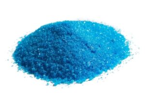 12 ounces copper sulfate crystals (fine crystals) - not for human consumption