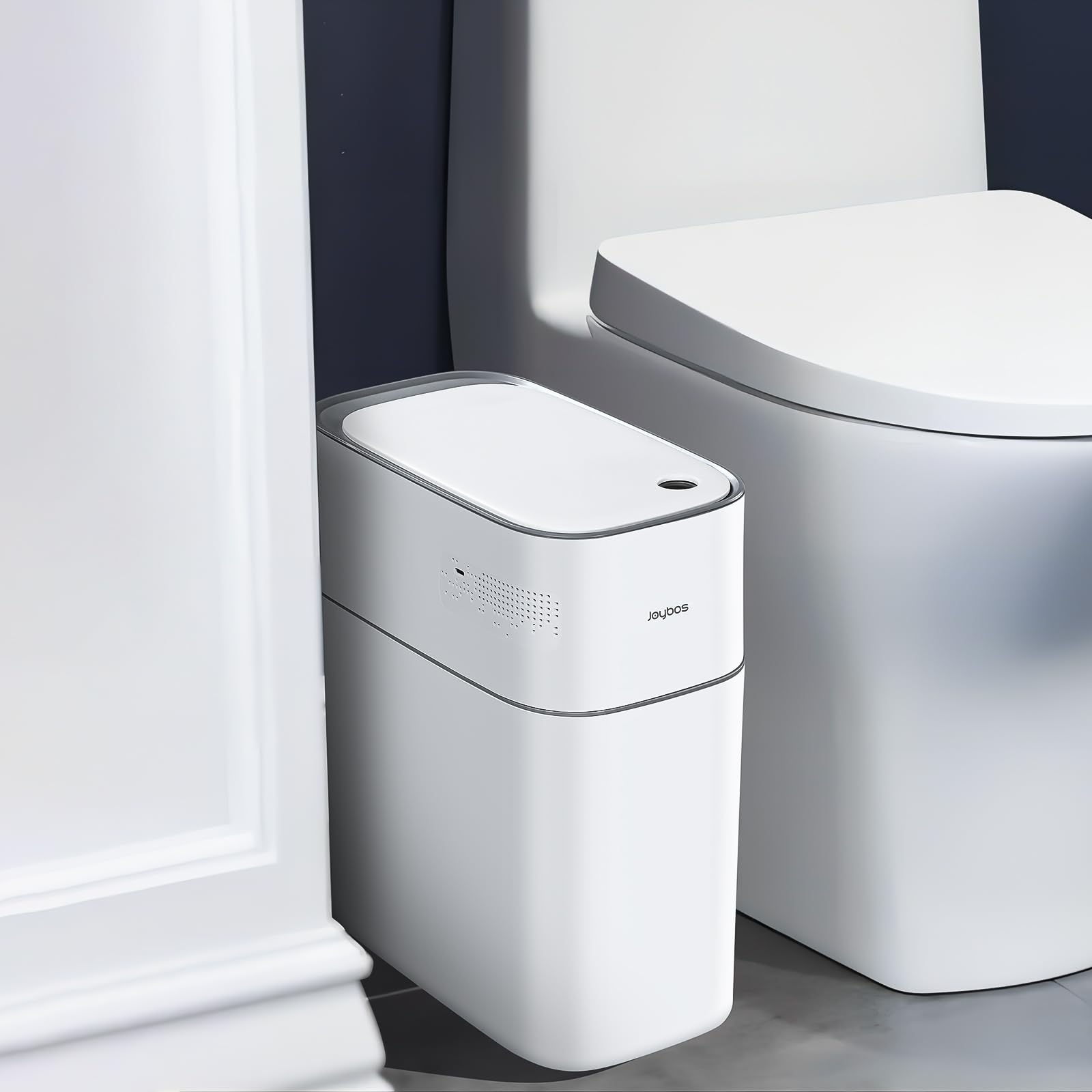 JOYBOS 2Pack Sensor Bathroom Trash Can with Lid