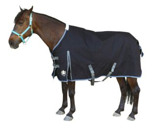 t teke ultimate turnout sheet for horses, 1050d ballistic nylon outer, no filling