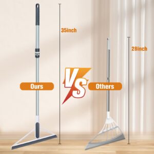 Multifunction Magic Broom,Squeegee Broom for Floor Silicone Broom for Bathroom, Window, Kitchen, Tile Cleaning Rubber Broom for Pet Hair