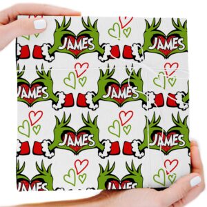 yescustom personalized name wrapping paper, 58"x23" custom christmas wrapping paper rolls, christmas gift wrap for him her boys girls mom dad