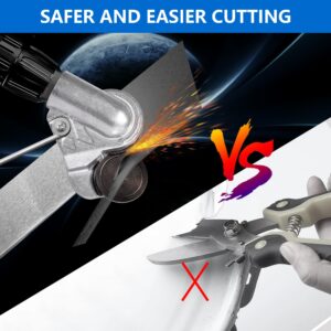 Selumie Innovative Electric Drill Plate Cutter - Versatile Metal Shears Attachment for Effortless Cutting of Various Metals - High Precision, High Efficiency, Where Professionalism Meets Innovation