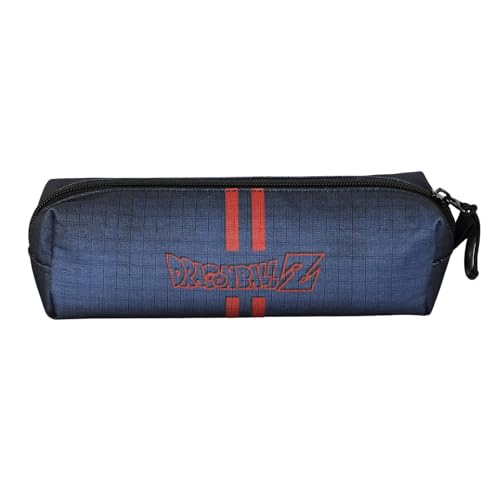 Karactermania Dragon Ball Unity-Fan Square Pencil Case 2.2, Dark Blue, 22 x 9 cm, Dark Blue, One Size, FAN 2.2 Square Pencil Case Unity