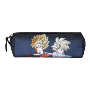 Karactermania Dragon Ball Unity-Fan Square Pencil Case 2.2, Dark Blue, 22 x 9 cm, Dark Blue, One Size, FAN 2.2 Square Pencil Case Unity