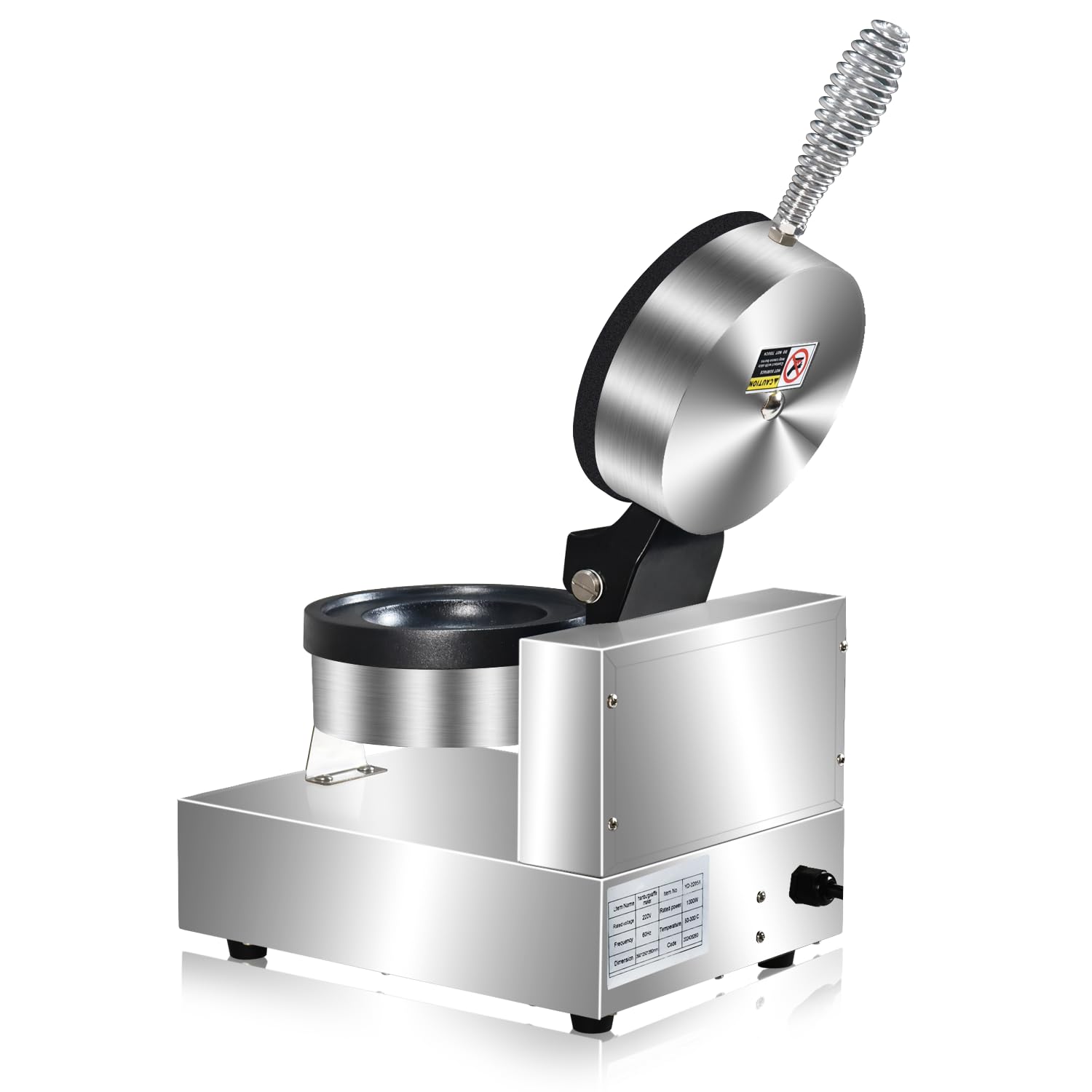 Ice Cream Burger Maker, UFO Burger Maker, Ice Cream Filling Waffle Maker, Hamburger Waffle Maker Sandwich Press, Non Coated, Household Or Commercial.