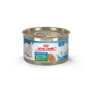 royal canin size health nutrition small puppy thin slices in gravy wet dog food, 5.1 oz 24-pack