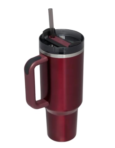 Stanley Quencher H2.0 FlowState 40 oz Tumbler - Rosewood Glow