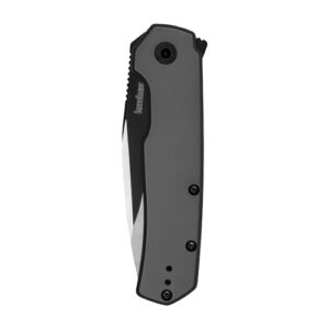 Kershaw Thermal Folding Pocket Knife, 2.95 in Gray PVD Finish Blade, Assisted Opening, Pocketclip, Every Day Carry