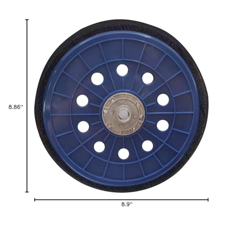 MYTOL 9 Inch 10 Hole Hook and Loop Replacement Sanding Disc Backing Pad for MYTOL H21K3 Drywall Sander for Wall Sanding Working