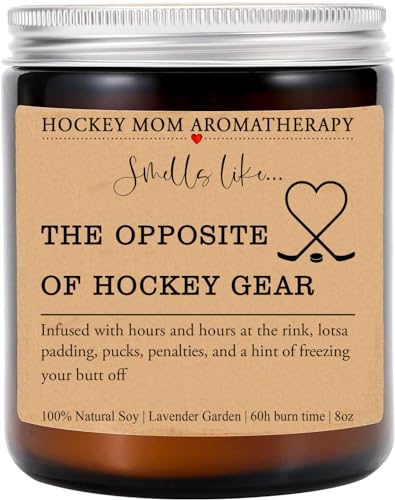 Hockey Mom - Hockey Mom Candle - Hockey Mom Gift - Hockey Team Mom Gift - Birthday Gift for Mom - Mother's Day Gift - Unique Gift for Mom - Hockey Gift Manager