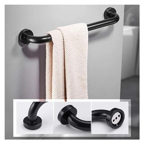 Grab Bar Bath Handle Towel Rail Bathtub Restroom Bar Assist Handicap Kitchen Wall Mount Handicap Shower Step Handrails (Color : Dolphin Waves, Size : 50cm)