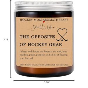 Hockey Mom - Hockey Mom Candle - Hockey Mom Gift - Hockey Team Mom Gift - Birthday Gift for Mom - Mother's Day Gift - Unique Gift for Mom - Hockey Gift Manager