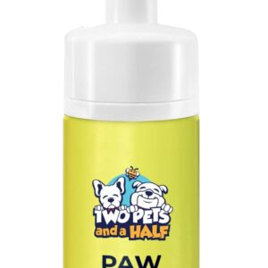 Wrinkle Paste For Bulldogs 2oz + Paw Cleaner For Dogs 5oz (Made In USA)- No Rash & Dirt On French Bulldog, English Bulldog, Pug- Waterless Dog Paw Washer & Bulldog Wrinkle Cream For Dog