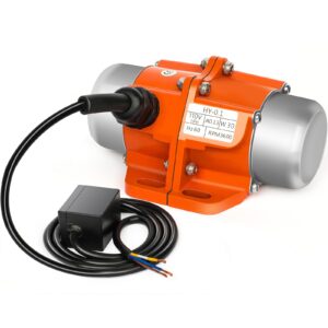 30w concrete vibrator vibration motor, 110v 3600rpm waterproof vibrating motor aluminum alloy case vibrating motor vibrating motor single phase for shaker table…