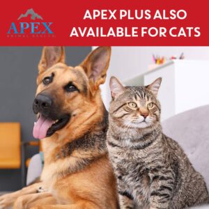 Apex Plus Flea and Tick Prevention for Dogs | X-Large (89-132 lbs) | 3-Month Supply | Dog Flea and Tick Treatment | 24-Hour Activation, Waterproof, 30-Day Protection