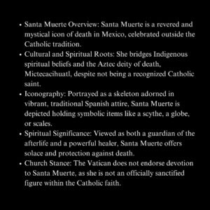 HEALING ATLAS - Holy Death Black Candle in Glass for Rituals and Meditation - Candle for Witchcraft Spells - Velas Negras para Rituales - Black Candles - (Santa Muerte, Black, Pack of 1)