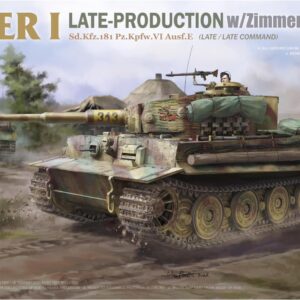 Takom 2199 1/35 TIGER I LATE w/ZIMMERIT Sd.Kfz.181 Pz.Kpfw.VI