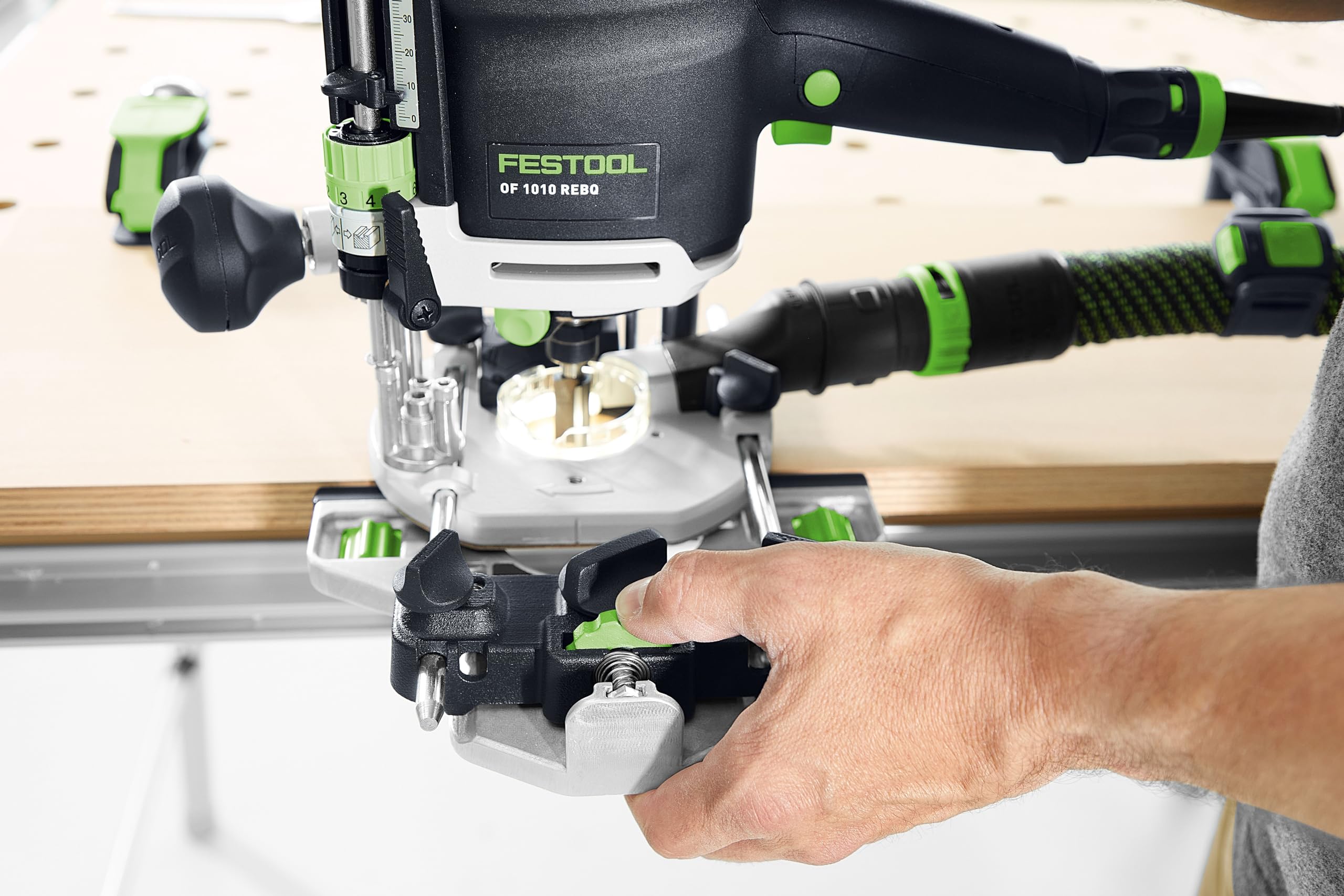 Festool 578054 Edge Guide Parallel Side for OF 1010 and MFK 700 Routers