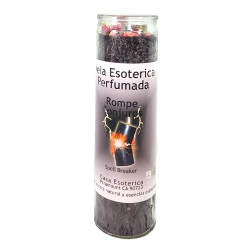 Spell Breaker-Palm Wax Spiritual Intention Spell Candle-[Black] | Vela CASA ESOTERICA PERFUMADA- (ROMPE CONJUROS)