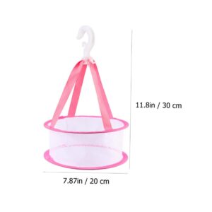 OFFSCH 2pcs Drying net Bag Foldable Sweater Dryer Socks Drying net Makeup Sponge Drying net Laundry Drying Rack Collapsible mesh Clothes Drying Rack Mini Eggs Folding Polyester