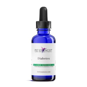 pet essences natural diabetes support for dogs, cats and horses