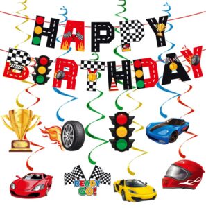 hot wheel birthday decorations banner,cars birthday decorations for boys,car themed birthday party decorations,hot wheels party decorations,hot wheels happy birthday banner