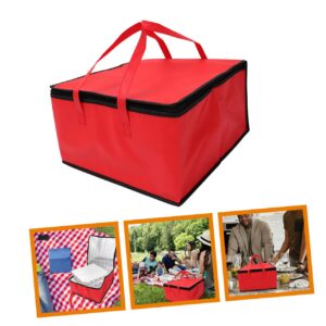 NOLITOY 2pcs Insulation Bags Storage Bag Shopping Non-woven Fabric Outdoor