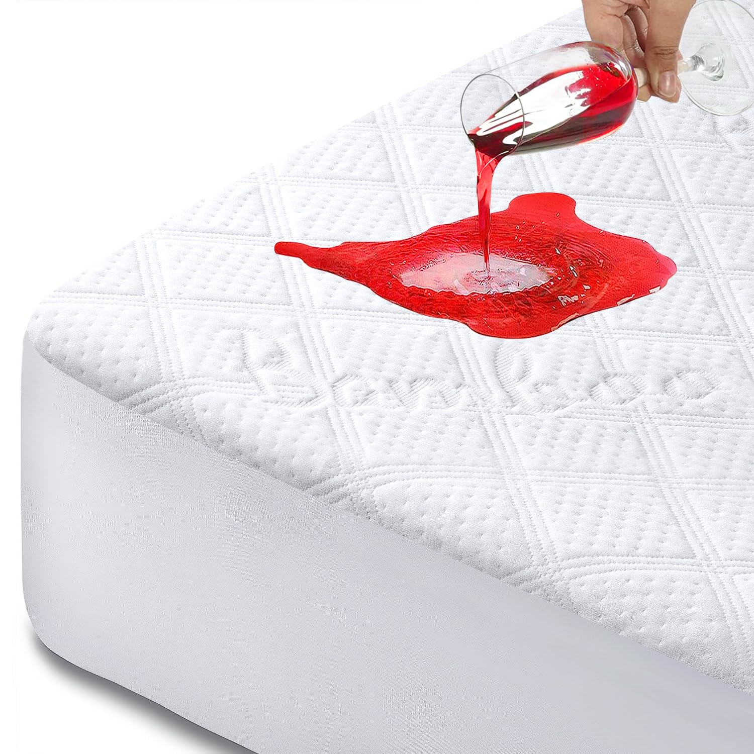 Bed Bridge Twin to King&King Cooling Mattress Pad