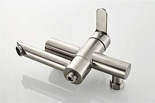 Kitchen Taps Stainless Steel Bathtub Faucet Bathroom Shower Hot and Cold Water Mixing Polished Brused Bathtub Faucets Tap