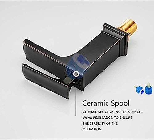 Kitchen Taps Wash Basin Faucet Grifo Bano Basin Faucet Retro Black Faucet One-Handed Bathtub Hot Cold Mixer Tap Crane