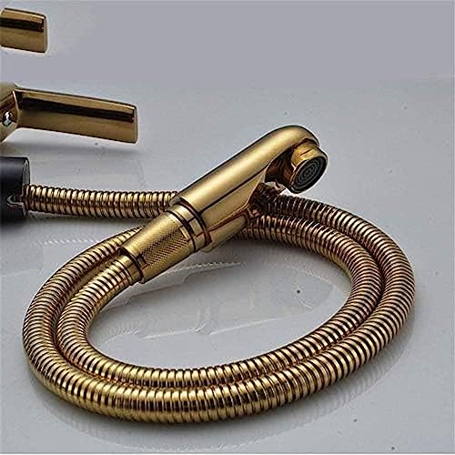 Kitchen Taps Classic Single-Lever Bath Mixer Tap Sink Filler Brass Hot and Cold Water Single Hole Sink Sink Faucet