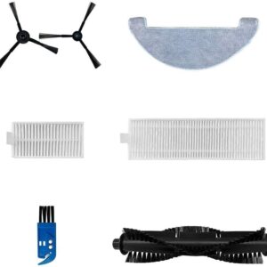 Side Brushes Water Tank Air Filters Mop Accessory Kit Compatible with 360 P7 Robot Vacuum