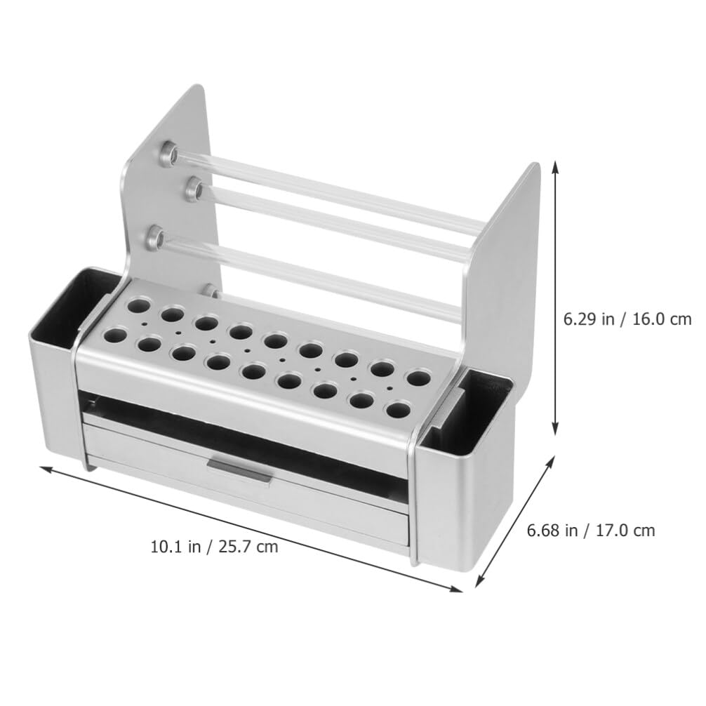 Gadpiparty Desktop Tool Organizer Rack Screwdriver Tool Storage Rack Portable Tool Storage Holder with Drawer